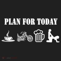 Funny Biker Chopper Motorcycle Plan For Day Gift Hat thumb 2