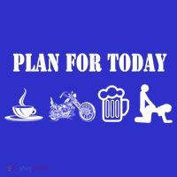 Funny Biker Chopper Motorcycle Plan For Day Gift Visor thumb 3