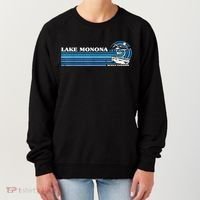 Fishing Boating Camping Lake Vacation Lake Monona Women's Sweatshirt thumb 0