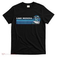 Fishing Boating Camping Lake Vacation Lake Monona T-Shirt thumb 0