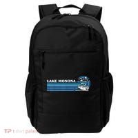 Fishing Boating Camping Lake Vacation Lake Monona Backpack thumb 0