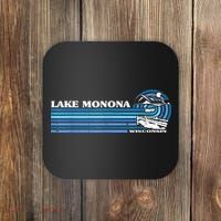 Fishing Boating Camping Lake Vacation Lake Monona Coaster thumb 0
