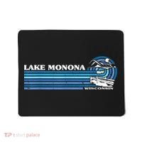 Fishing Boating Camping Lake Vacation Lake Monona Mousepad thumb 0