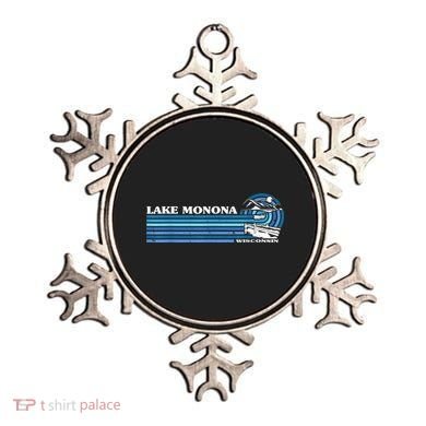 Fishing Boating Camping Lake Vacation Lake Monona Ornament