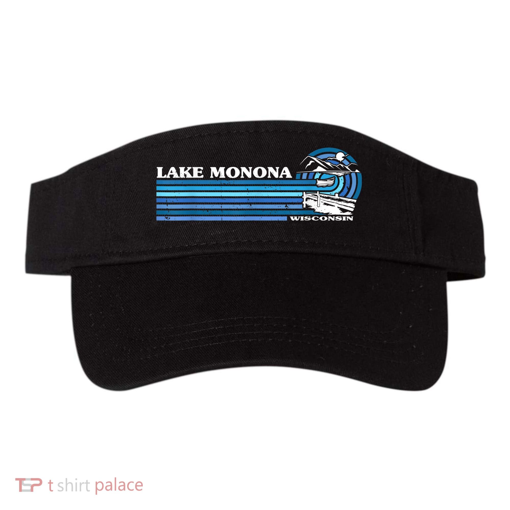 Fishing Boating Camping Lake Vacation Lake Monona Visor
