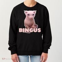 Funny Bingus Cat Meme Women's Sweatshirt thumb 0