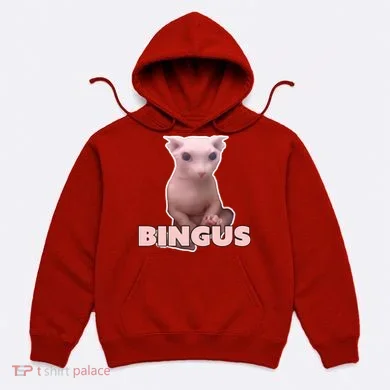 Funny Bingus Cat Meme Hoodie