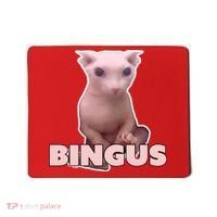 Funny Bingus Cat Meme Mousepad thumb 0