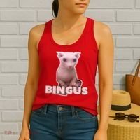 Funny Bingus Cat Meme Women's Tank Top thumb 2