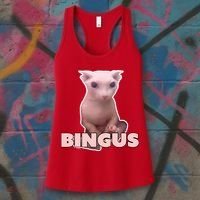 Funny Bingus Cat Meme Women's Tank Top thumb 3