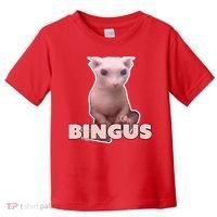 Funny Bingus Cat Meme Toddler T-Shirt thumb 0