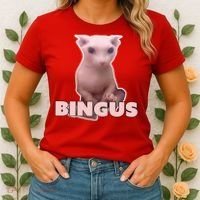 Funny Bingus Cat Meme Women's T-Shirt thumb 2