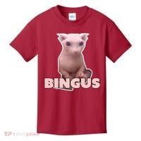 Funny Bingus Cat Meme Kids T-Shirt thumb 0
