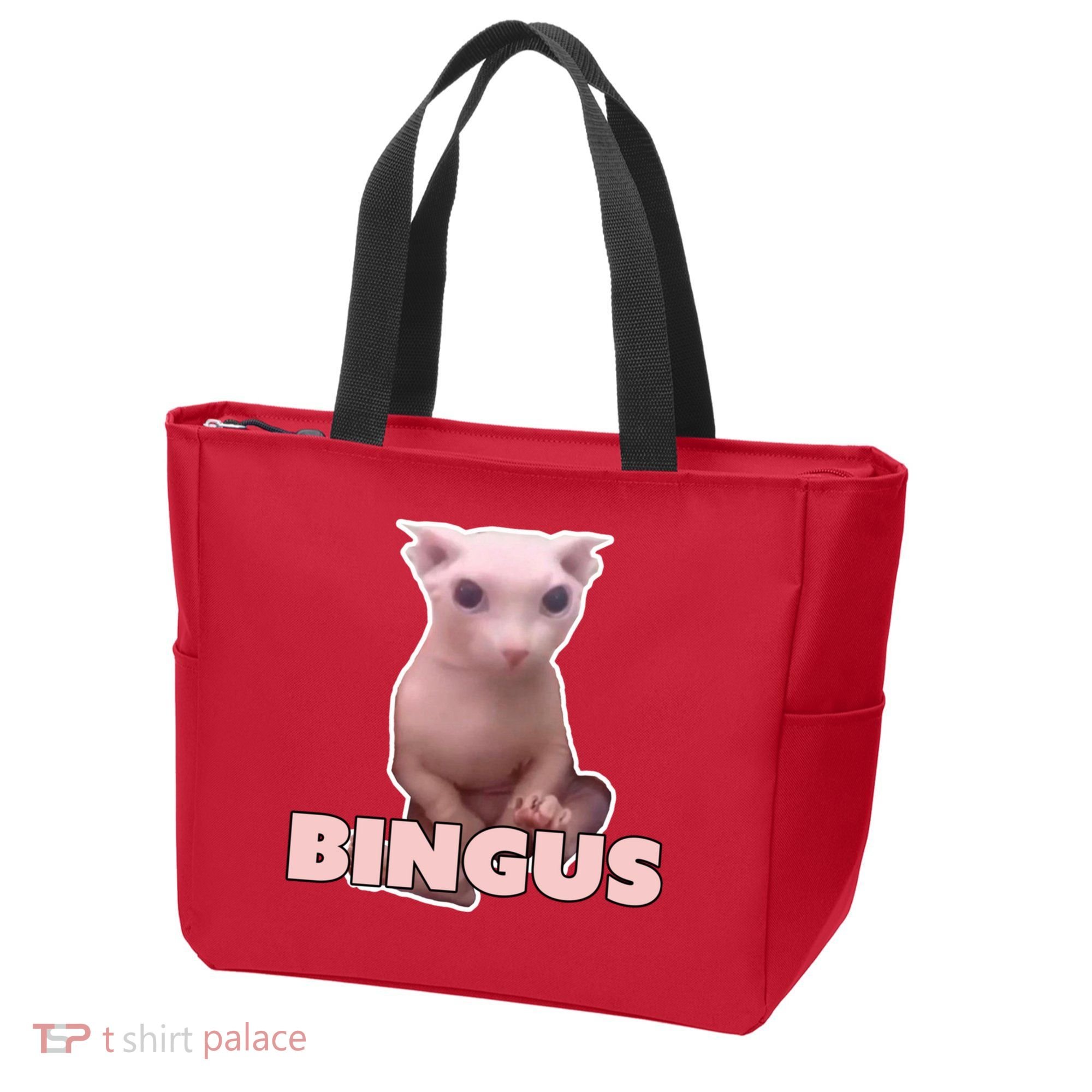 Funny Bingus Cat Meme Tote Bag