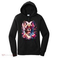 French Bulldog Dog St Valentines Day Artwork Gift Women's Hoodie thumb 0