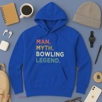 Funny Bowling Dad The Myth The Bowling Legend Gift Hoodie thumb 3