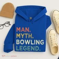 Funny Bowling Dad The Myth The Bowling Legend Gift Hoodie thumb 4
