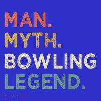 Funny Bowling Dad The Myth The Bowling Legend Gift T-Shirt thumb 7