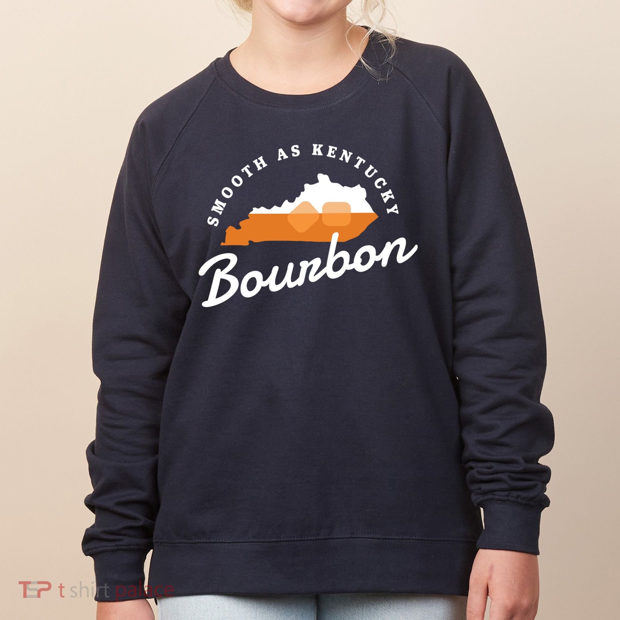 Funny Bourbon Drinker Smooth As Kentucky Bourbon Whiskey Women's Sweatshirt