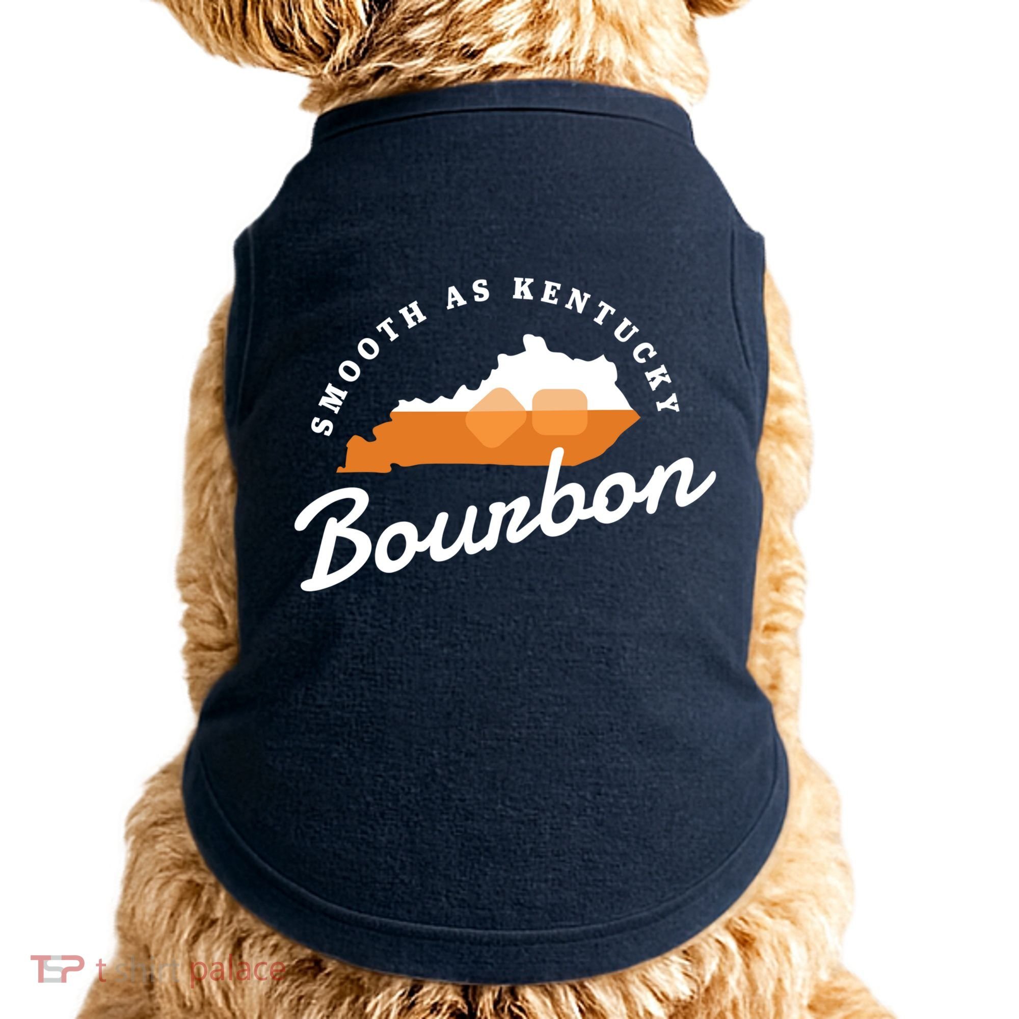 Funny Bourbon Drinker Smooth As Kentucky Bourbon Whiskey Doggie Tank