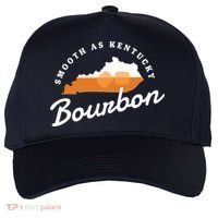 Funny Bourbon Drinker Smooth As Kentucky Bourbon Whiskey Five-Panel Snapback Cap thumb 0