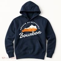 Funny Bourbon Drinker Smooth As Kentucky Bourbon Whiskey Hoodie thumb 0