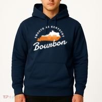 Funny Bourbon Drinker Smooth As Kentucky Bourbon Whiskey Hoodie thumb 2