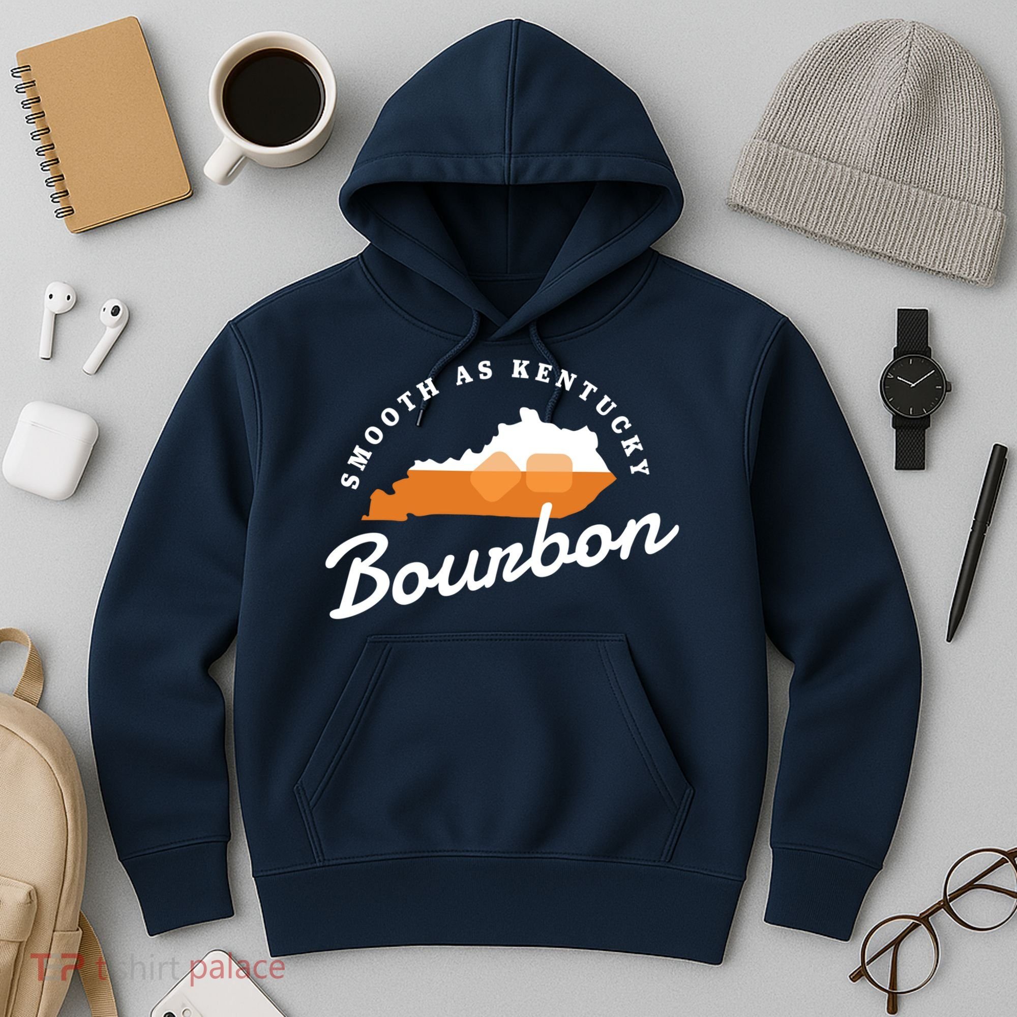Funny Bourbon Drinker Smooth As Kentucky Bourbon Whiskey Hoodie