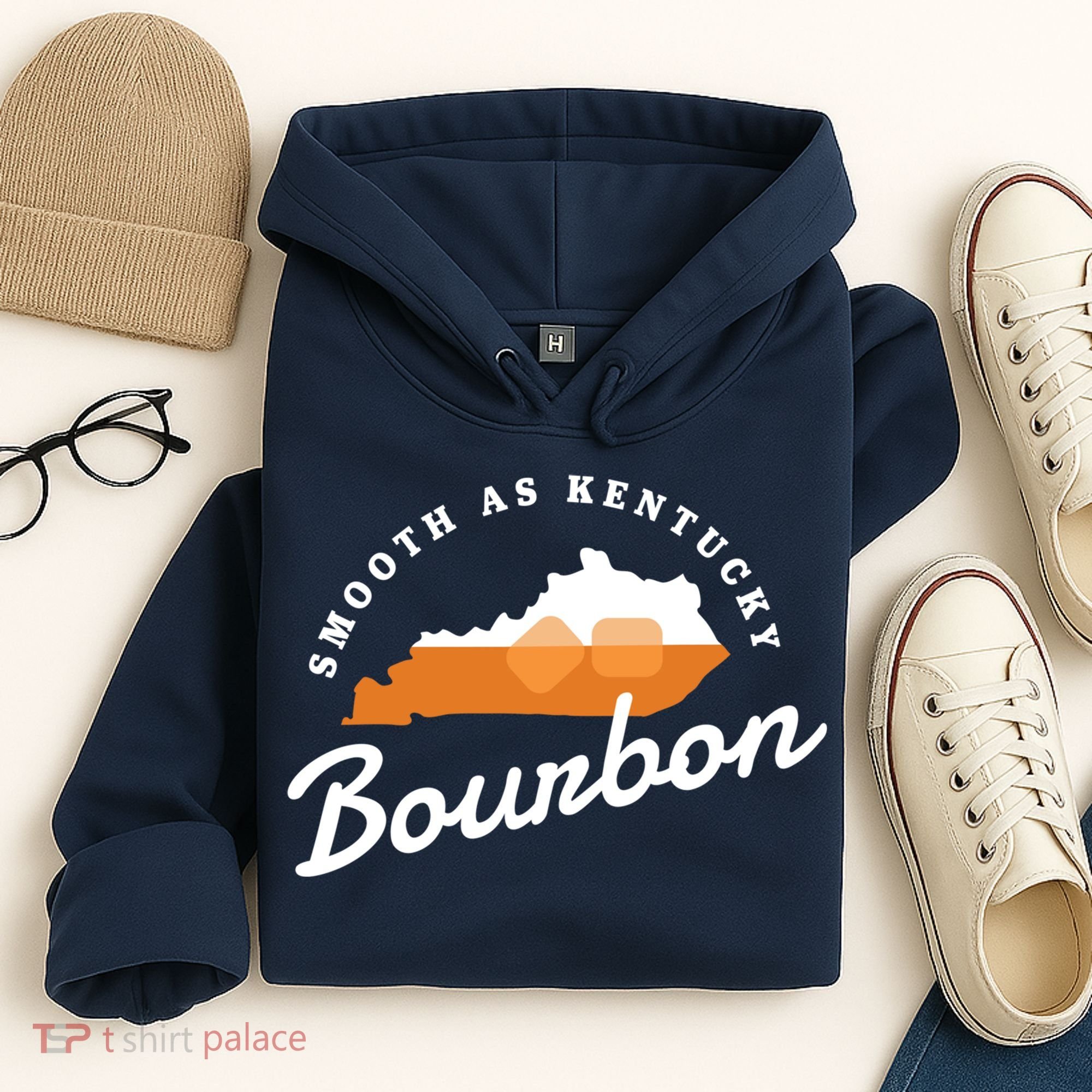 Funny Bourbon Drinker Smooth As Kentucky Bourbon Whiskey Hoodie