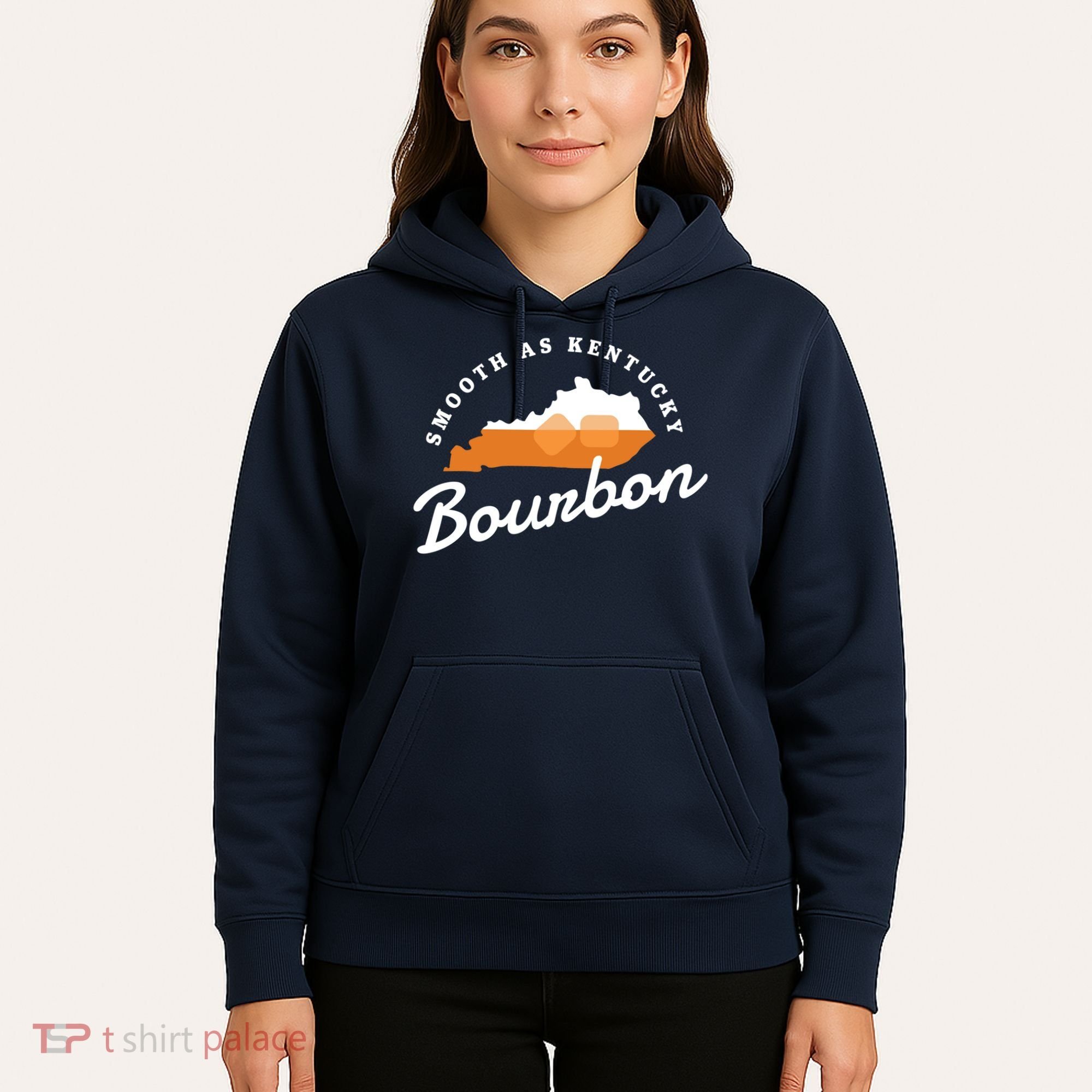 Funny Bourbon Drinker Smooth As Kentucky Bourbon Whiskey Hoodie