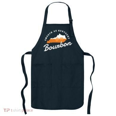 Funny Bourbon Drinker Smooth As Kentucky Bourbon Whiskey Apron