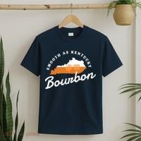 Funny Bourbon Drinker Smooth As Kentucky Bourbon Whiskey T-Shirt thumb 2