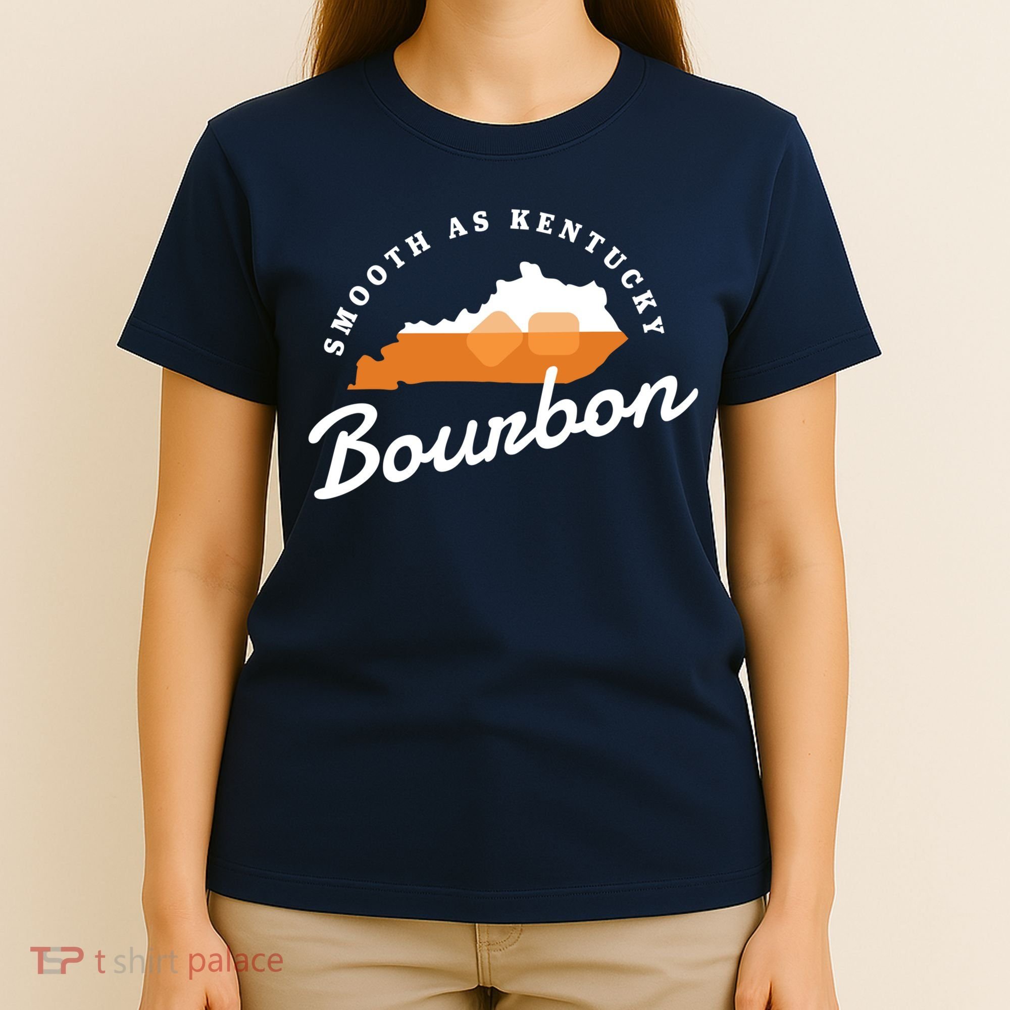 Funny Bourbon Drinker Smooth As Kentucky Bourbon Whiskey T-Shirt