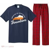 Funny Bourbon Drinker Smooth As Kentucky Bourbon Whiskey Pajama Set thumb 0