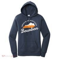 Funny Bourbon Drinker Smooth As Kentucky Bourbon Whiskey Women's Hoodie thumb 0