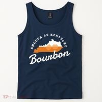 Funny Bourbon Drinker Smooth As Kentucky Bourbon Whiskey Tank Top thumb 2
