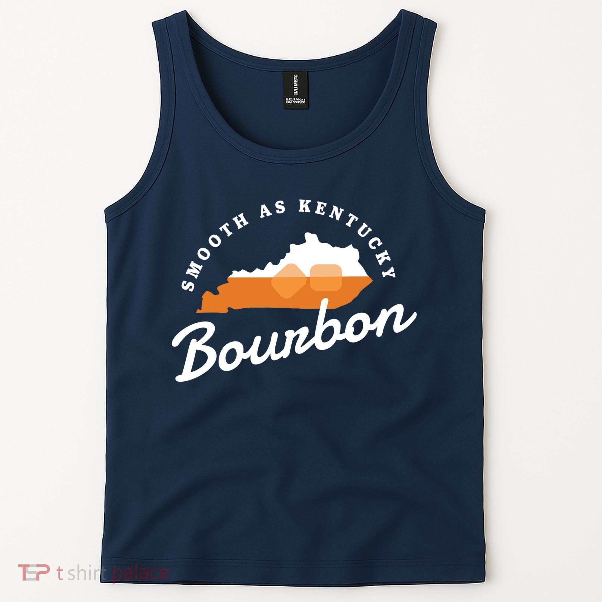 Funny Bourbon Drinker Smooth As Kentucky Bourbon Whiskey Tank Top