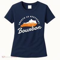 Funny Bourbon Drinker Smooth As Kentucky Bourbon Whiskey Women's T-Shirt thumb 0