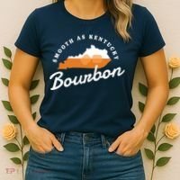 Funny Bourbon Drinker Smooth As Kentucky Bourbon Whiskey Women's T-Shirt thumb 2