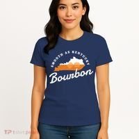 Funny Bourbon Drinker Smooth As Kentucky Bourbon Whiskey Women's T-Shirt thumb 4
