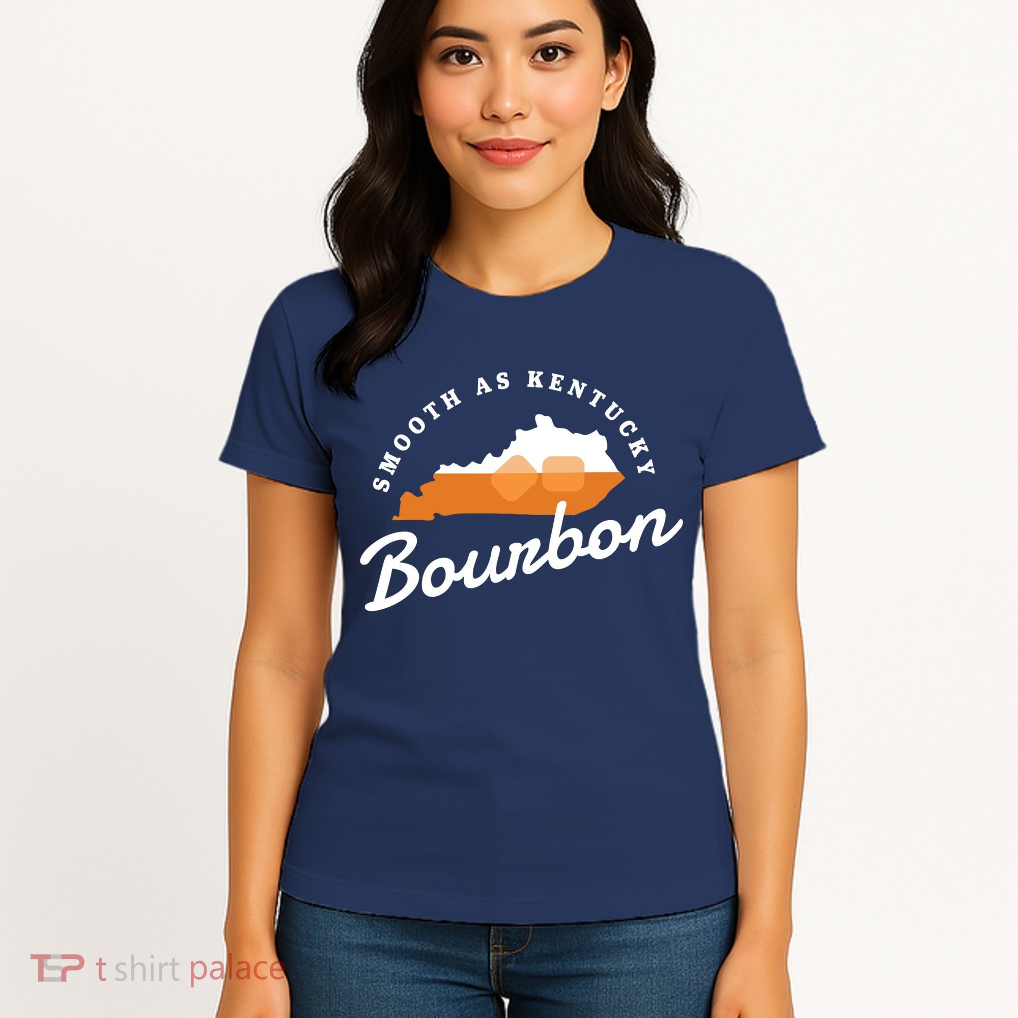 Funny Bourbon Drinker Smooth As Kentucky Bourbon Whiskey Women's T-Shirt