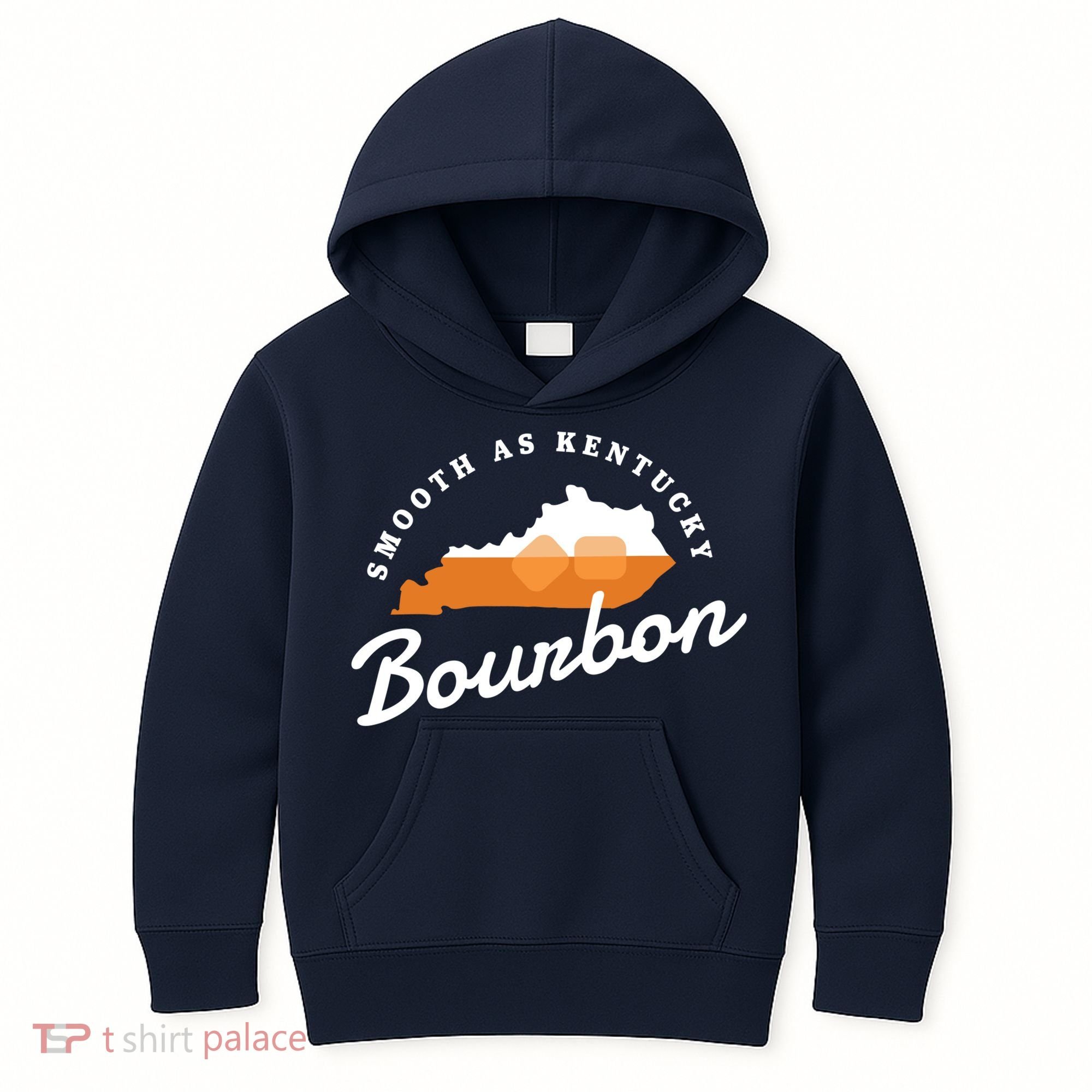 Funny Bourbon Drinker Smooth As Kentucky Bourbon Whiskey Kids Hoodie