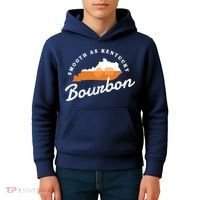 Funny Bourbon Drinker Smooth As Kentucky Bourbon Whiskey Kids Hoodie thumb 4
