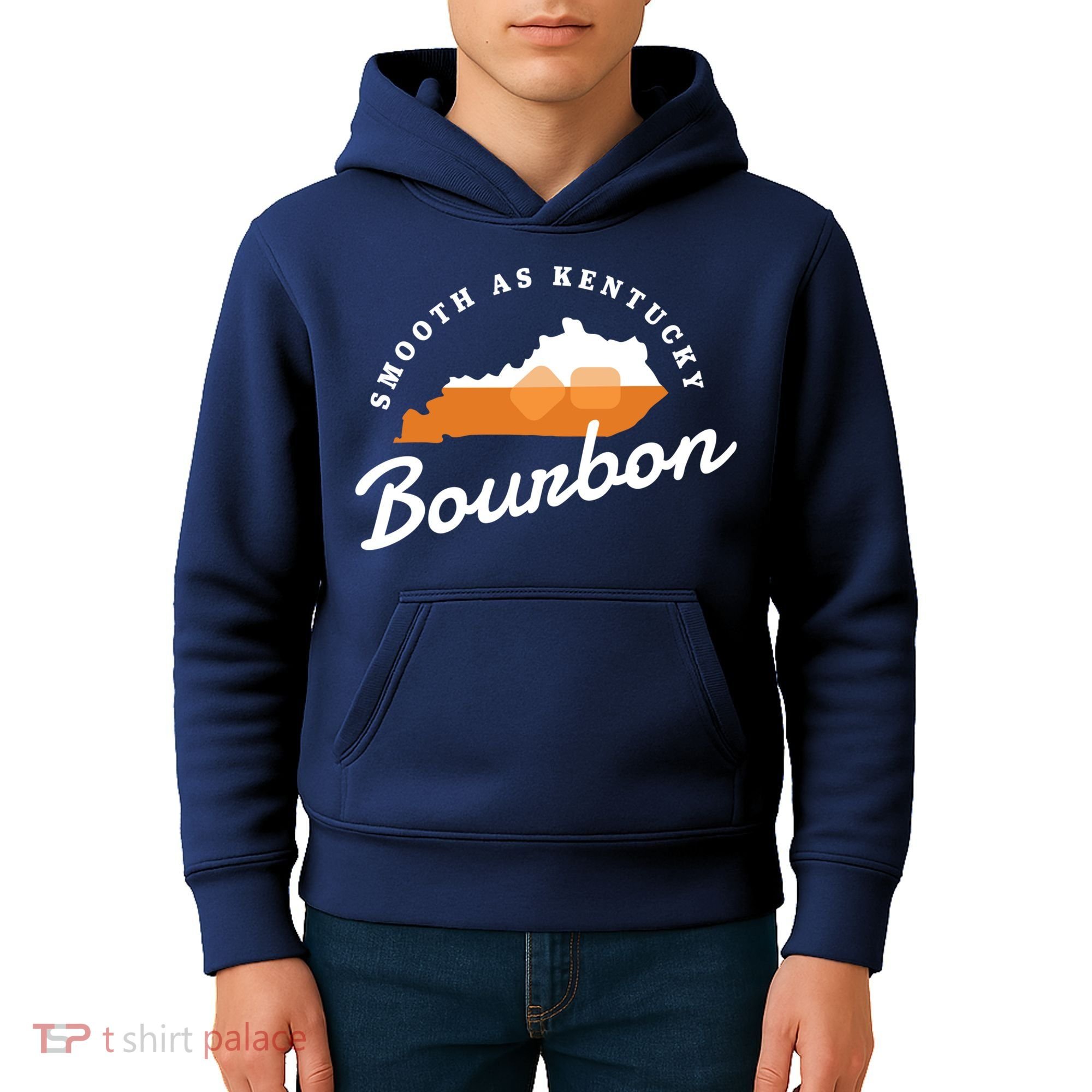Funny Bourbon Drinker Smooth As Kentucky Bourbon Whiskey Kids Hoodie