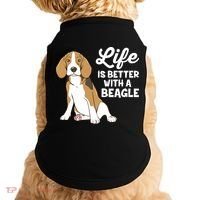 Funny Beagle Dog Life Is Better With A Beagle Doggie Tank thumb 0