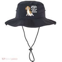 Funny Beagle Dog Life Is Better With A Beagle Bucket Hat thumb 0