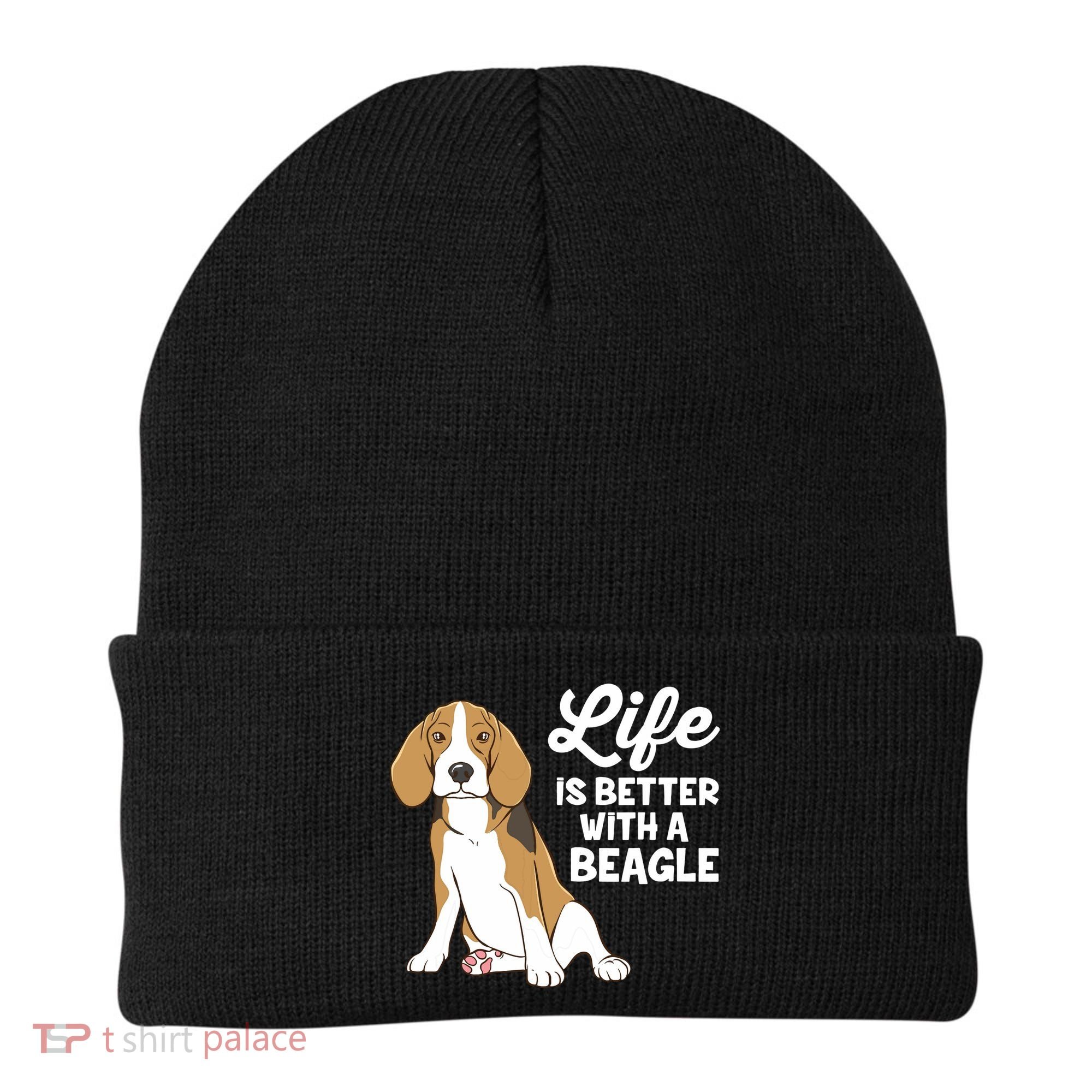Funny Beagle Dog Life Is Better With A Beagle Beanie