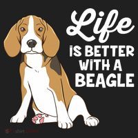 Funny Beagle Dog Life Is Better With A Beagle Beanie thumb 2