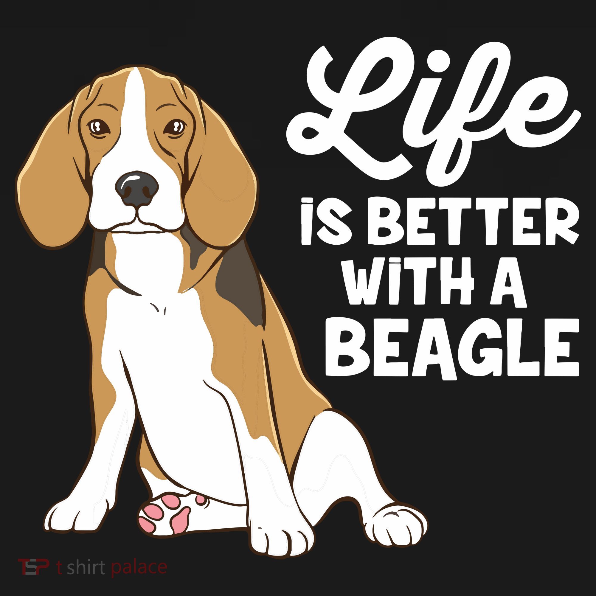 Funny Beagle Dog Life Is Better With A Beagle Polo