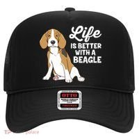 Funny Beagle Dog Life Is Better With A Beagle Hat thumb 0